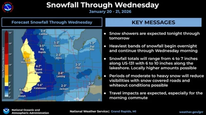Winter Storm Alerts Issued for Three Counties as Heavy Snow Looms