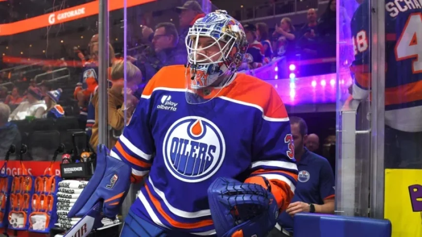 Jarry to Debut as Oilers Starting Goalie Against Devils at Home