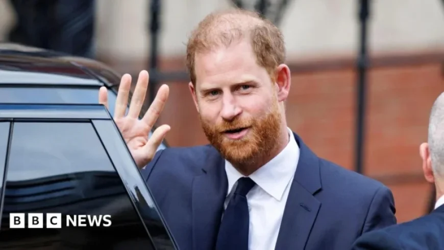 Court Hears Prince Harry’s Claim Against Mail Publisher as Desperate