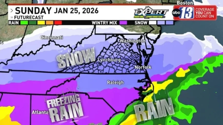 Major Snowstorm Predicted for ABC13 Area This Weekend