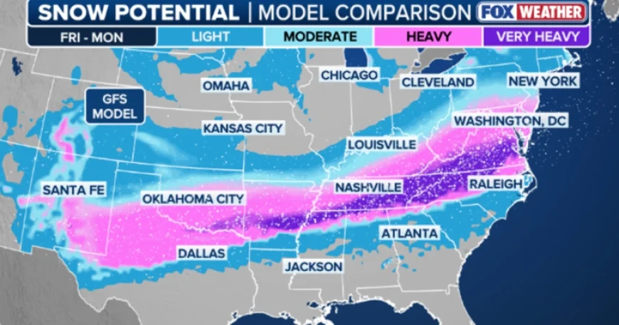 Substantial Snow Possible This Weekend, Forecasters Reveal Unclear Amounts