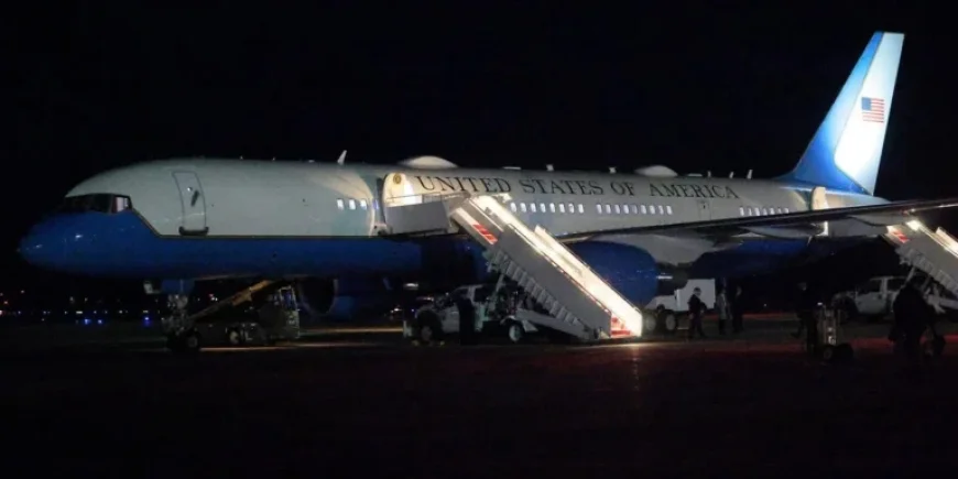 Trump’s Davos Speech Delayed After Air Force One U-Turn