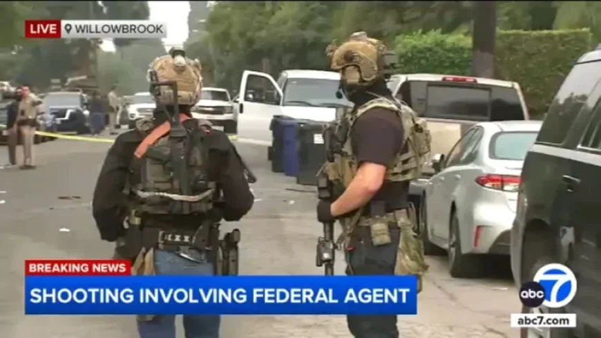 Federal Agent Fires in Willowbrook, Triggering Major Authority Response