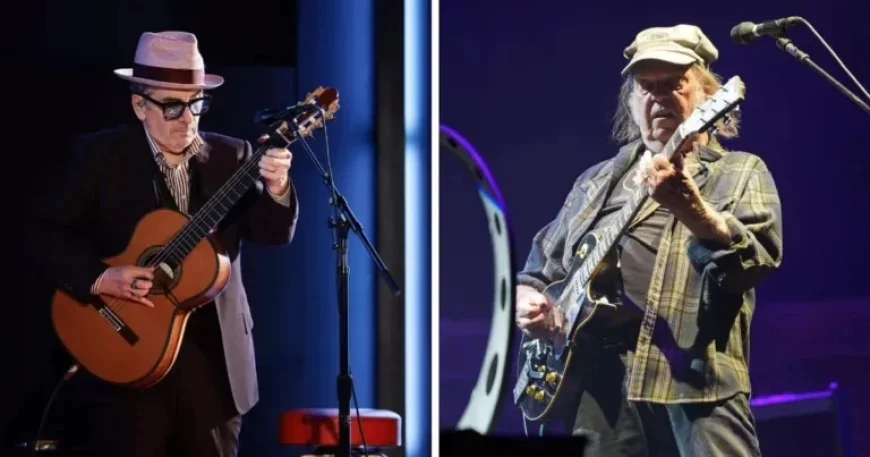 Elvis Costello to Support Neil Young at Cornwall Eden Session