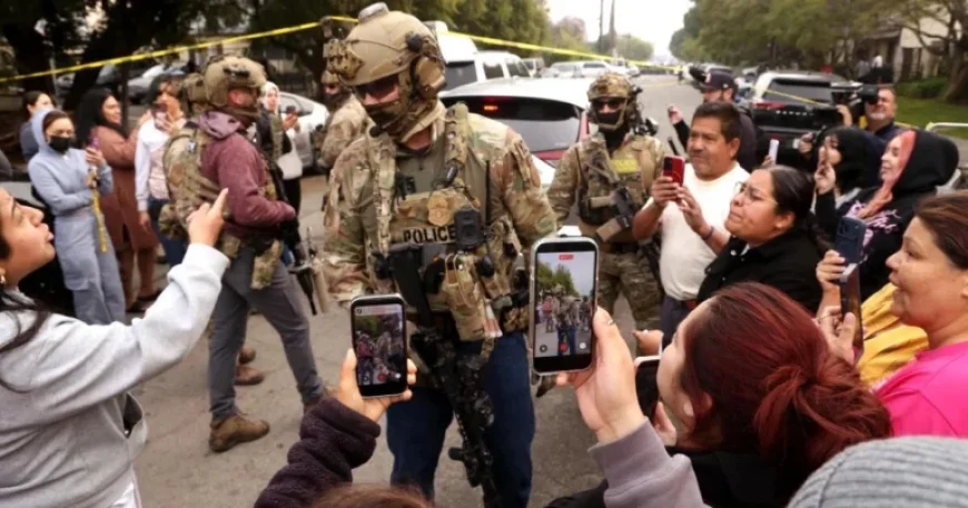 California Immigration Operation: Shooting and Car Crash Reported