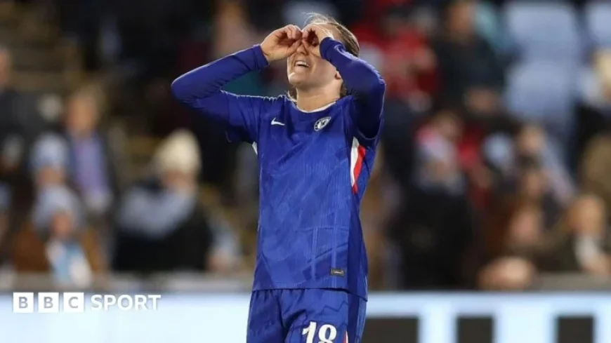 Chelsea Defeat Man City to Secure Women’s League Cup Final Spot