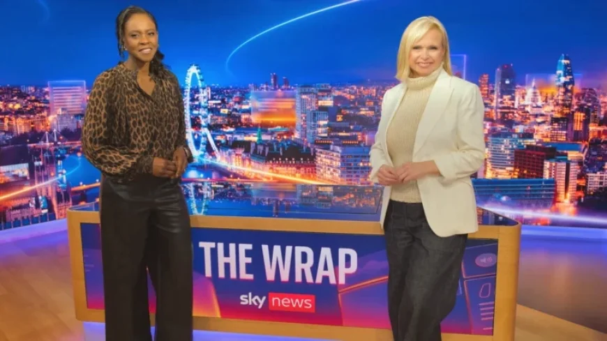 Sky News Unveils Late-Night Show The Wrap with Botting and Joseph