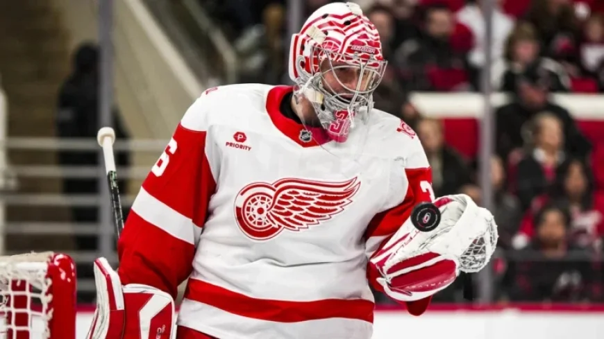 Gibson Excels in Debut Season with Red Wings