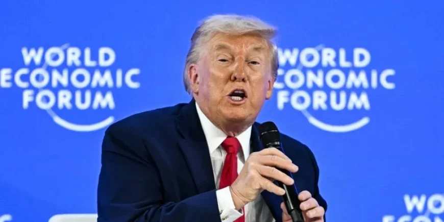 Trump Highlights US Stock Growth at Davos, Dismisses Recent Sell-Off as ‘Trivial’