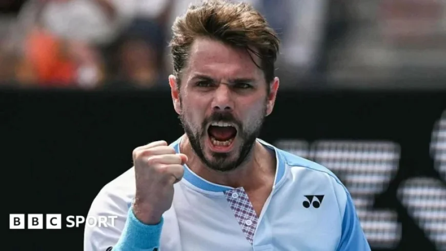 Wawrinka Advances to Round Two, Acknowledges Age Factor