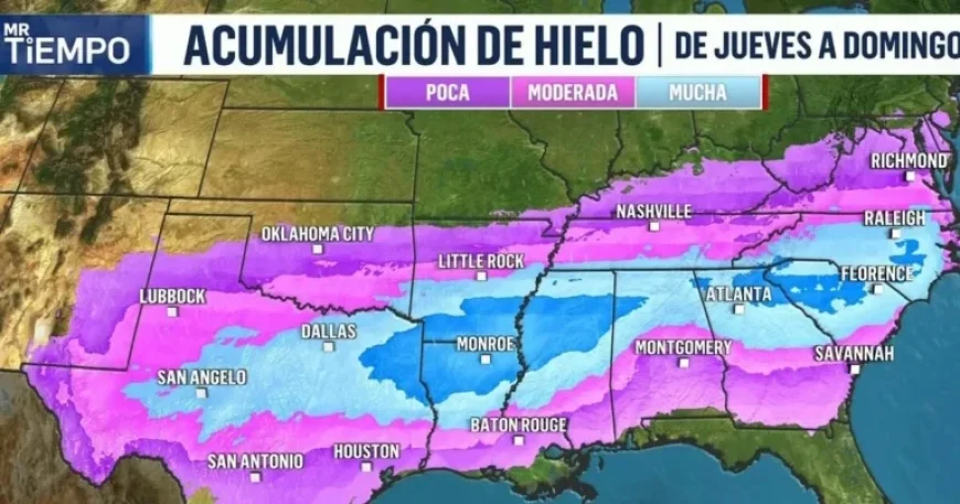Ice Threat Dominates Concerns Ahead of Incoming Winter Storm