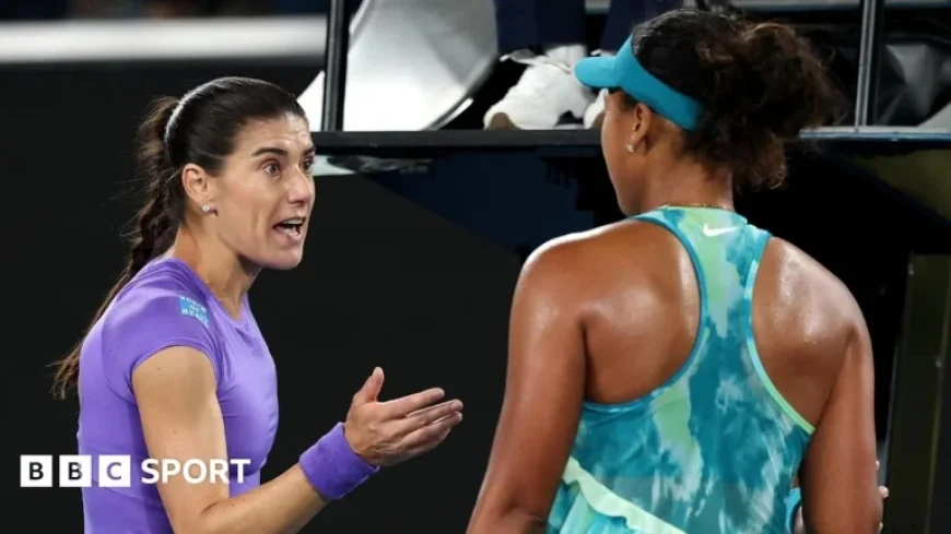 Naomi Osaka, Sorana Cirstea Share Awkward Handshake at 2026 Australian Open