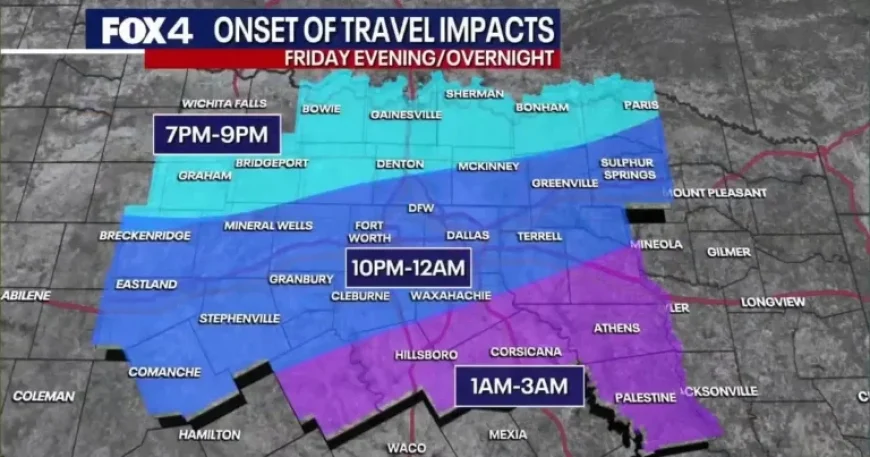 Extreme Cold Watch: Dallas Braces for -6° Wind Chills and Heavy Snowfall