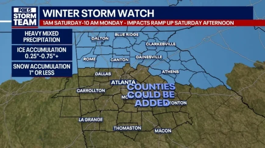 Governor Kemp Declares Georgia State of Emergency Ahead of Storm