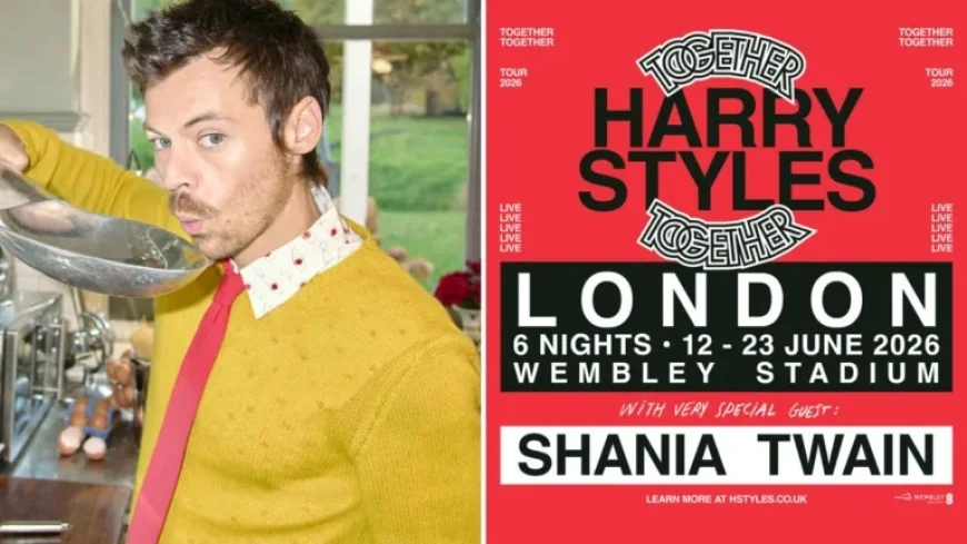 Harry Styles Announces ‘Together, Together’ Tour: Dates, Venues, and Ticket Details