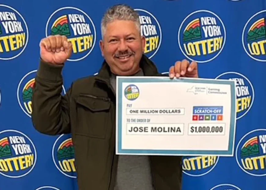Man Claims $1M NY Lottery Scratch-Off Prize: Here’s His Lump Sum