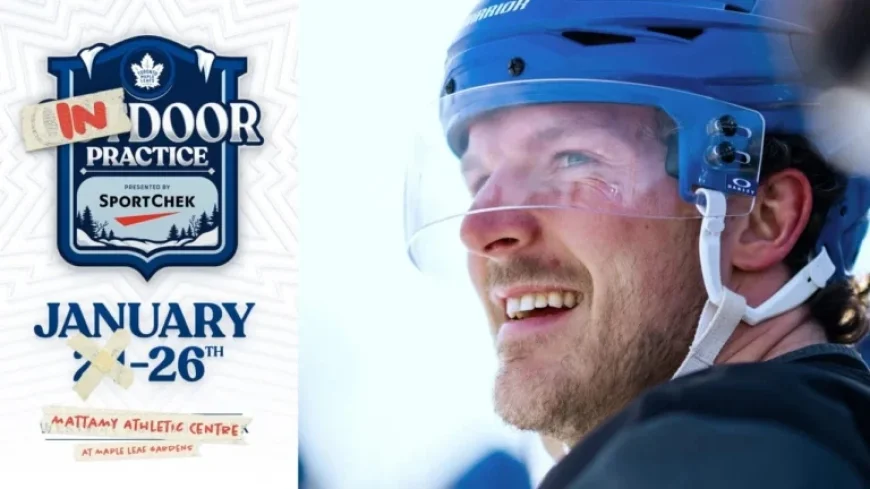 Maple Leafs Relocate Outdoor Practice Indoors