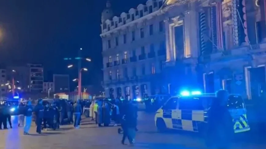 Stabbing at European Protest Leaves 6 Injured Amid ‘Pure Chaos’
