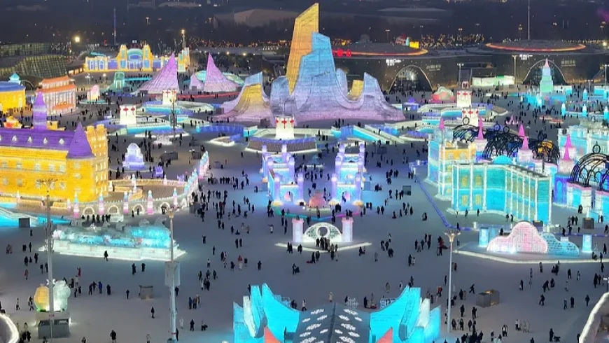 Live Stream: Explore Harbin’s Massive Ice-and-Snow Park – Episode 10