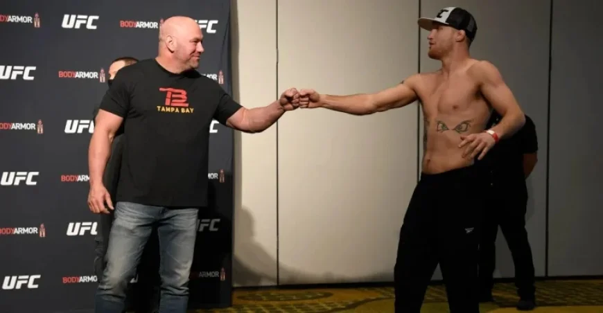 Dana White Addresses Justin Gaethje’s UFC 324 Pay Dispute: ‘Offered More Money’