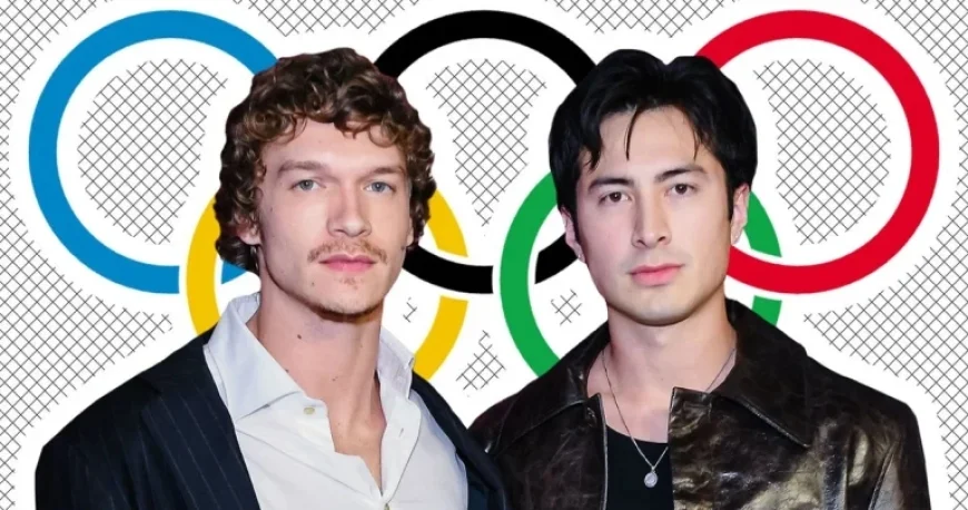 Heated Rivalry Boys to Bear Winter Olympics Torch
