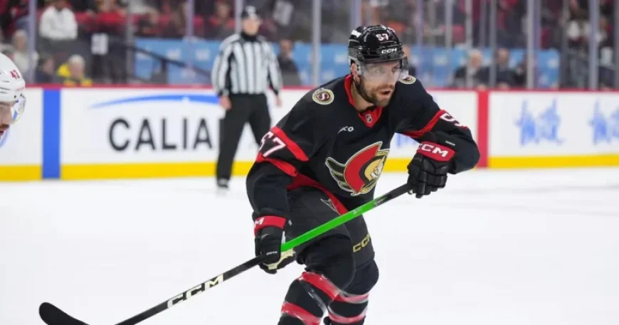Senators’ David Perron Sidelined for 5 to 7 Weeks