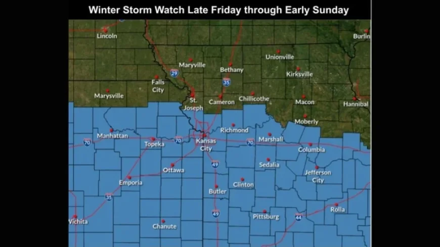 Kansas City Braces for Winter Storm with Up to 7 Inches Expected