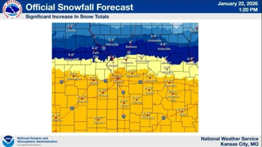 Kansas City Braces for Increased Snowfall: Updated Timing Announced