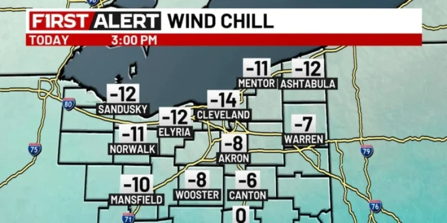 Severe Cold Strikes Today; Intense Winter Storm Expected This Weekend