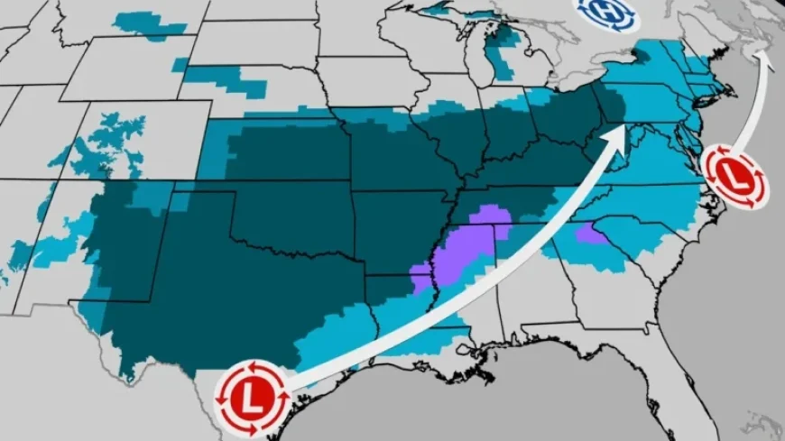 Winter Storm Threatens 230 Million with Heavy Snow from Texas to Northeast