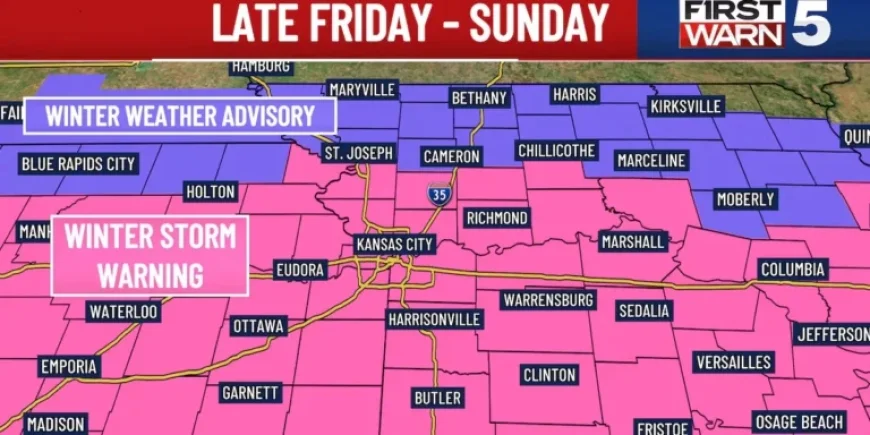 Warning: Severe Cold Today, Winter Storm Expected Tonight