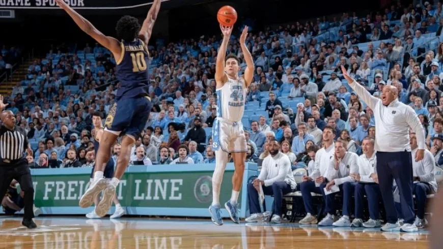 University of North Carolina Dominates with Lucas’ Triple Performance
