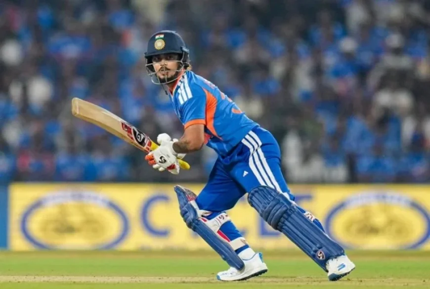 Ishan Kishan Scores 76 in 2nd T20I Before Falling