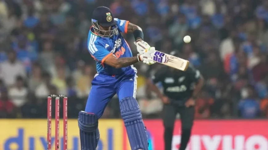 Suryakumar Yadav Breaks Fifty Drought: IND vs NZ Second T20I Live Score
