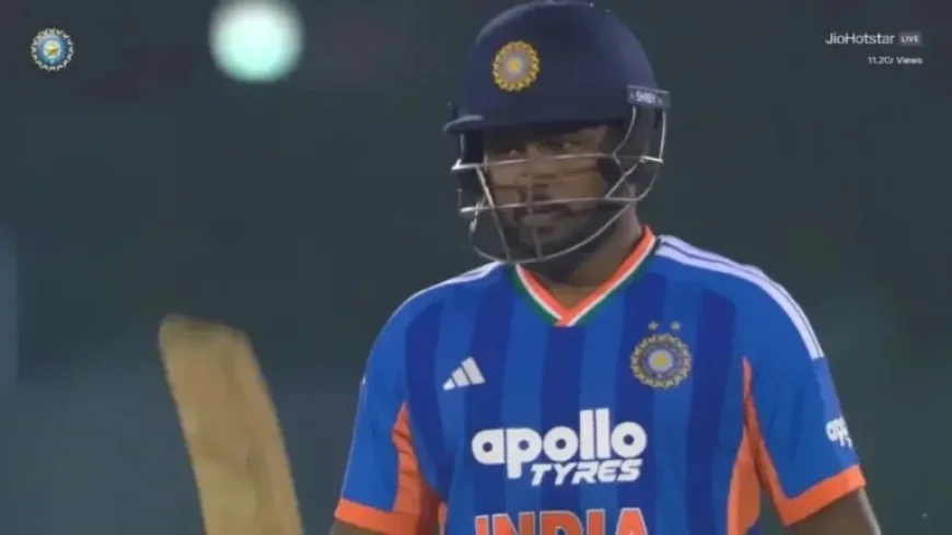 Sanju Samson’s Quick Dismissal in IND vs NZ Triggers Online Buzz