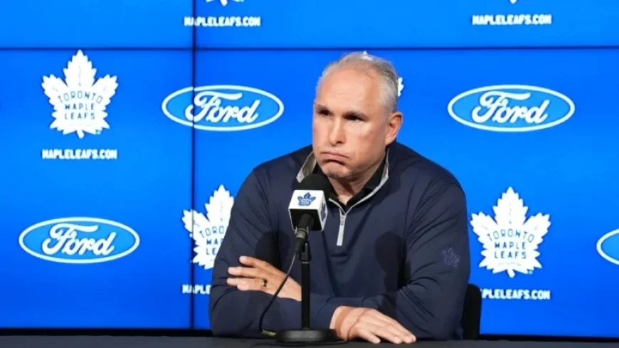 Maple Leafs’ Berube Explains Shiner Cause in Accident Incident