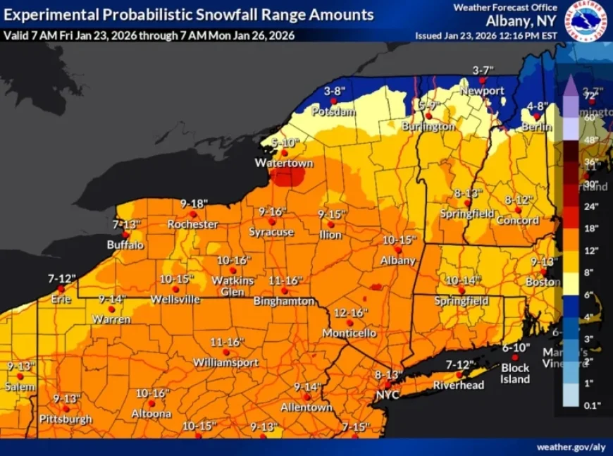 Gov. Hochul Declares New York State of Emergency Amid Winter Storm 2026