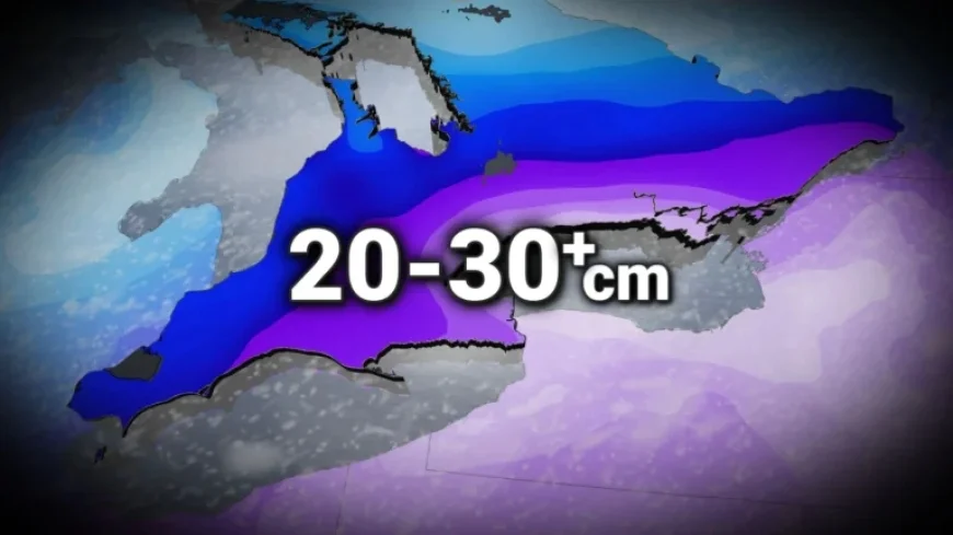 Ontario Braces for Potential Major Snowfall: Stay Prepared