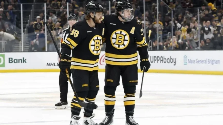 Bruins Net 3 Goals in 54 Seconds to Edge Out Golden Knights