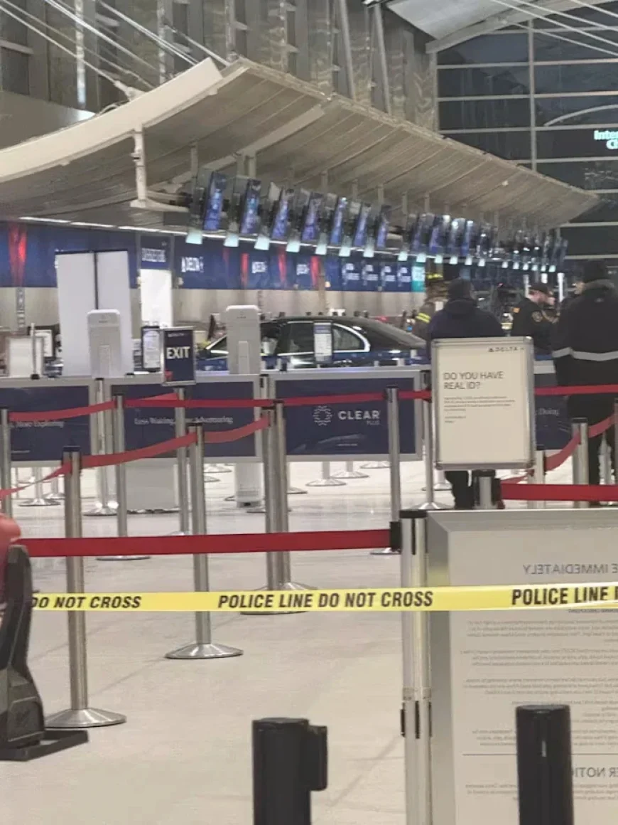 Driver Plows Car into Delta Check-in at Detroit Metro Airport