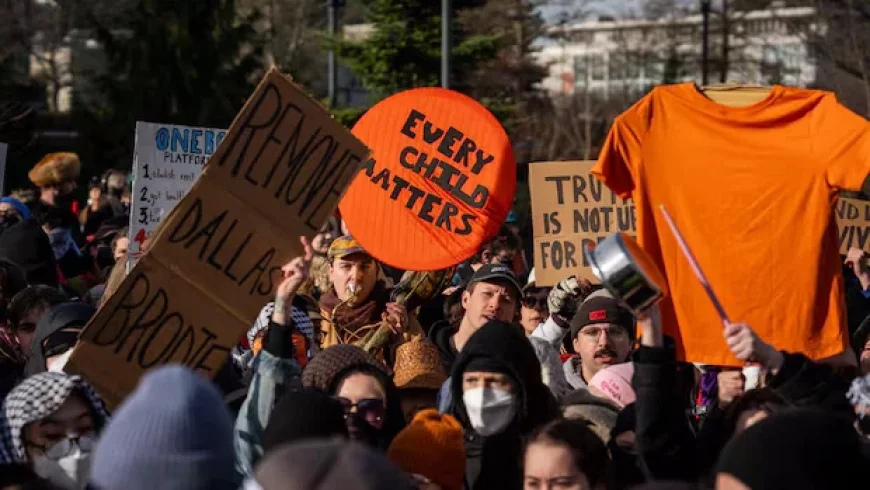 Hundreds Oppose OneBC Event at UBC, Resulting in Arrest