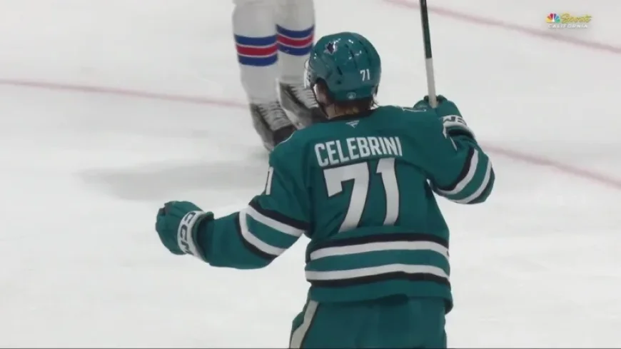 Celebrini Scores a Brilliant Second Goal