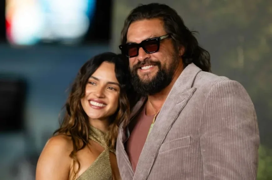 Adria Arjona Dazzles in a Bold Bodycon Dress on Jason Momoa Date