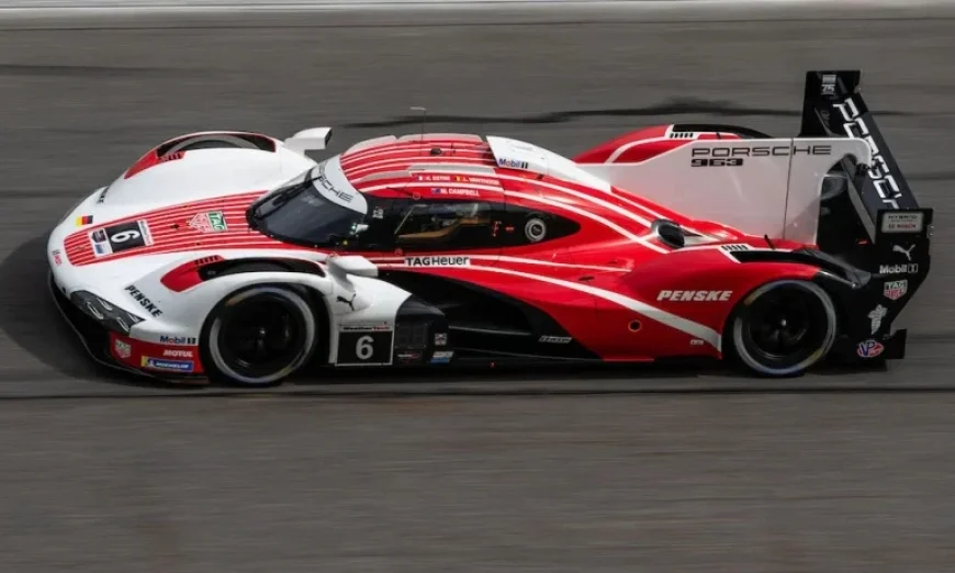 Porsche’s Vanthoor Leads Disturbed Final Rolex 24 Practice
