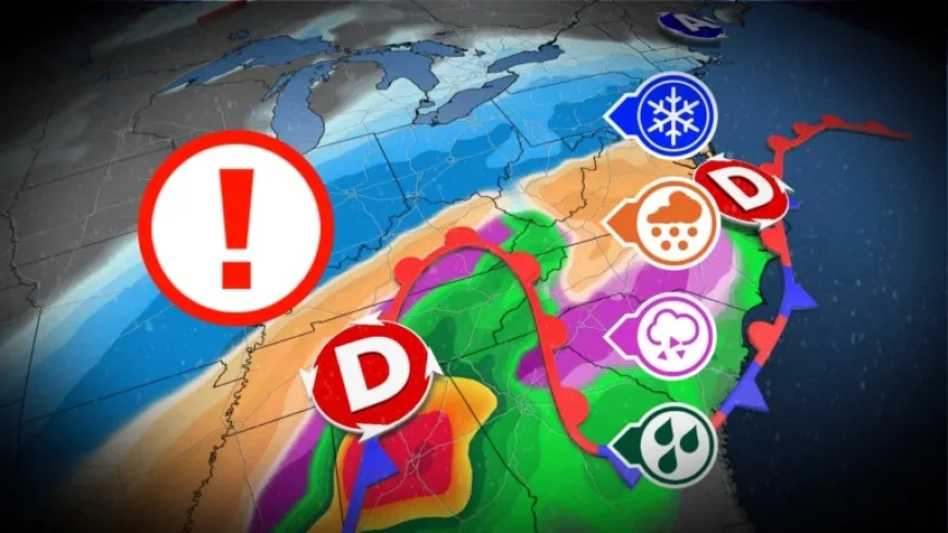 Mega Storm to Unleash Heavy Snow and Ice in U.S.