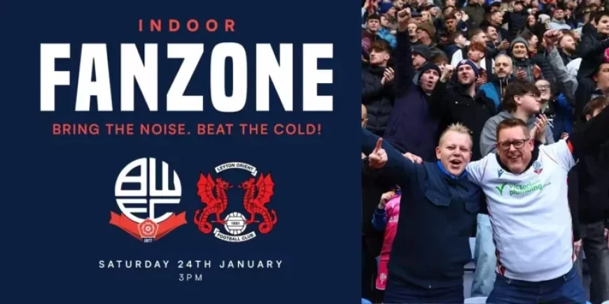 Indoor Fanzone Returns for Orient Fixture