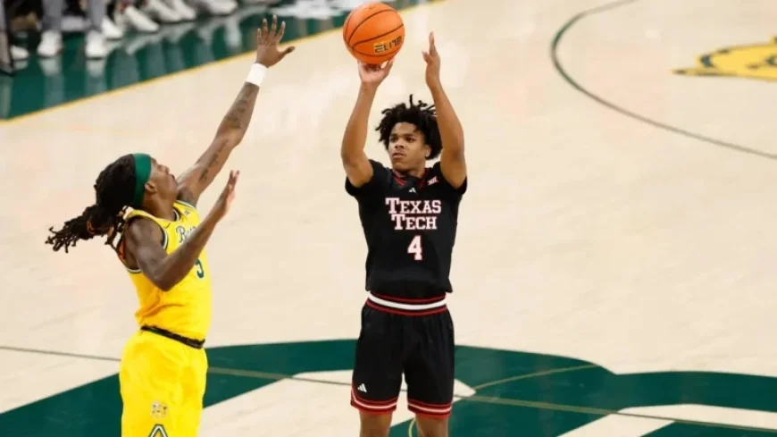 Texas Tech Basketball Breaks Big 12 Record with 14 First-Half 3-Pointers