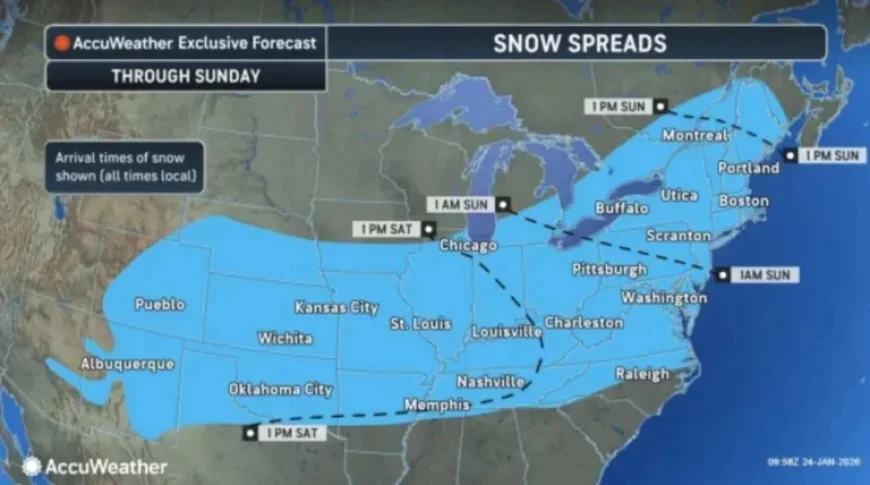 N.J. Weather: Latest Forecast on Snow and Ice Storm Timing