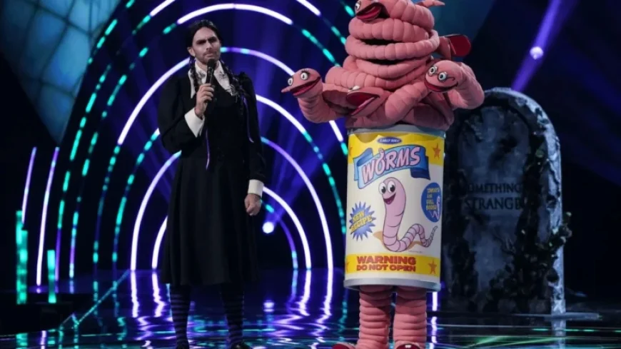 Fans Identify Boyband Star Behind Masked Singer’s Can Of Worms
