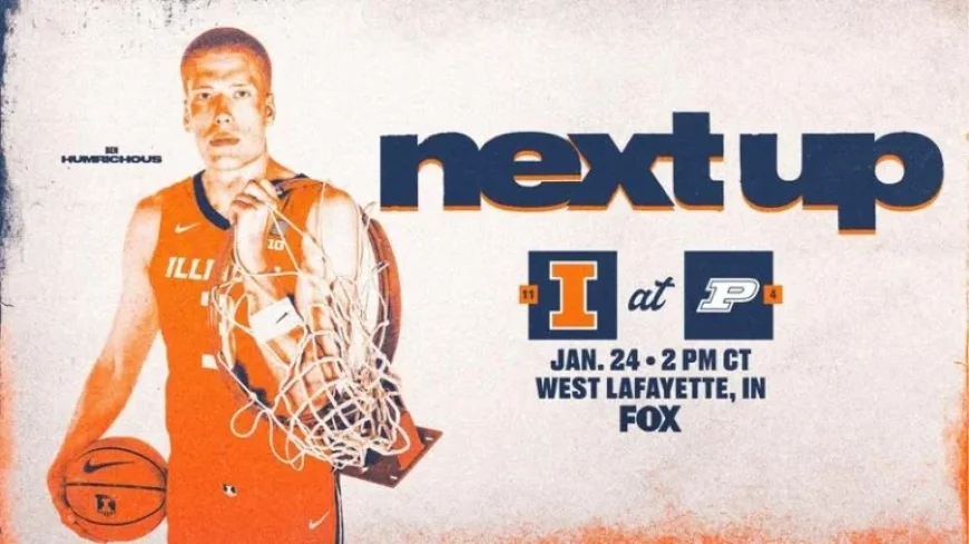 Illini Basketball Faces Off Against Purdue in Major Saturday Showdown